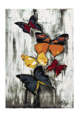 Яркий ковер Espo Butterfly 160x230 см.